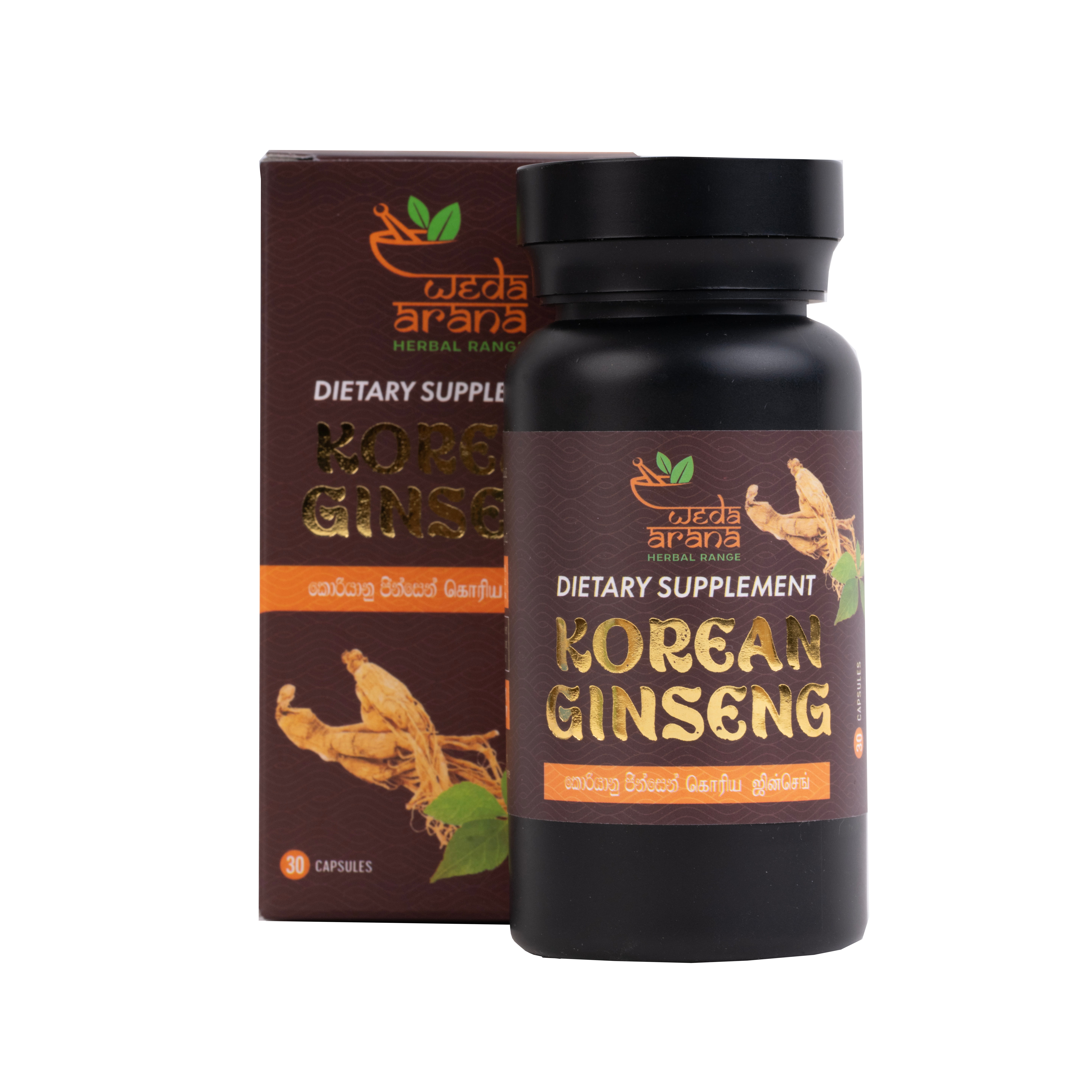 Korean Ginseng Extract Capsules 